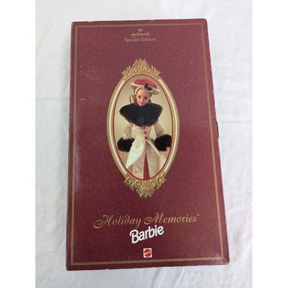 Hallmark Special Edition Holiday Memories Barbie Doll 1995 New in Box - Picture 1 of 5